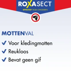 Roxasect Mottenval (1 stuk)