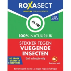 Roxasect UV licht stekker tegen Vliegende Insecten (1 stuk)