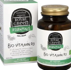 Royal Green Bio Vitamine D3 25mcg (60 vega capsules)