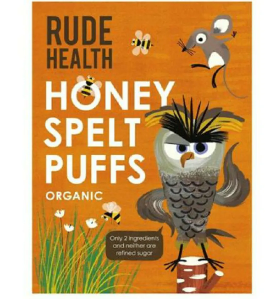Rude Health Honey Spelt Puffs Bio (175 gr)