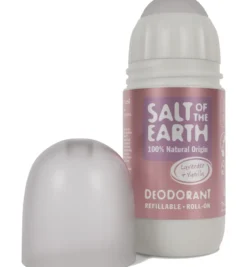 Salt Of The Earth Natural Deodorant Roll On, Lavender & Vanilla (75 ml)