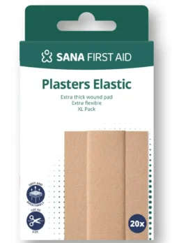 Sana First Aid Elastisch Wondpleister (20 stuks)