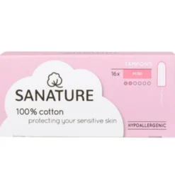 Sanature Tampons mini (16 stuks)