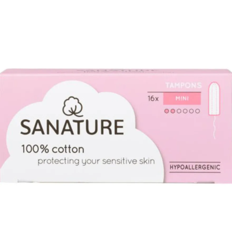 Sanature Tampons mini (16 stuks)