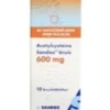 Sandoz Acetylcysteine 600Mg (10 Bruistabletten)