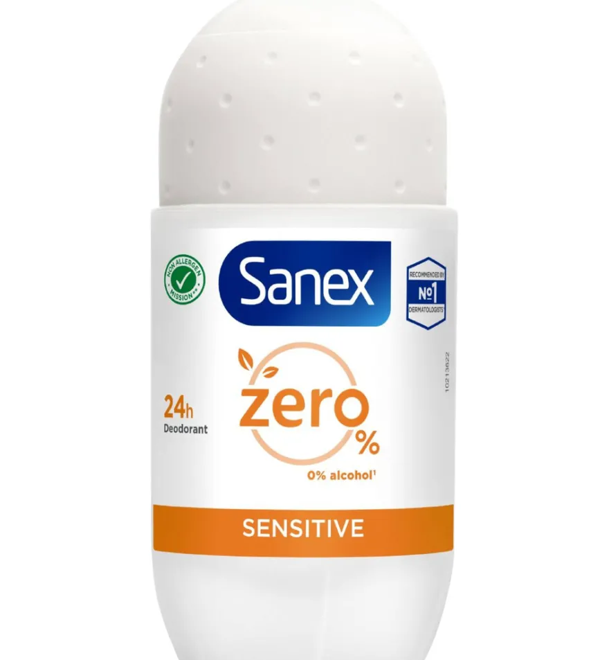Sanex Deodorant roll-on zero% sensitive (50 ml)