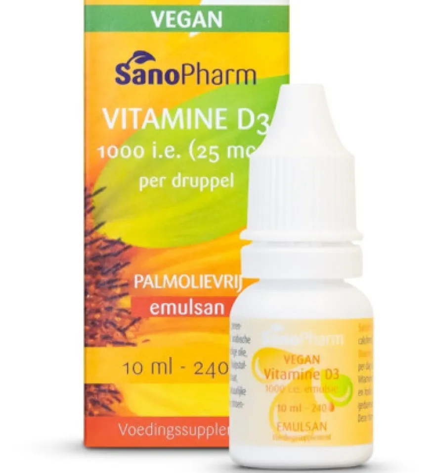 Sanopharm Emulsan Vitamine D3 Vegan (10 ml)