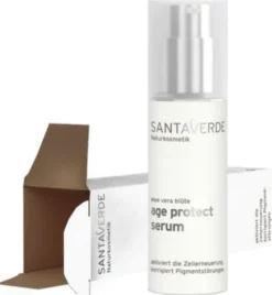 Santaverde Aloe vera age protect gezichtsserum (30 ml)