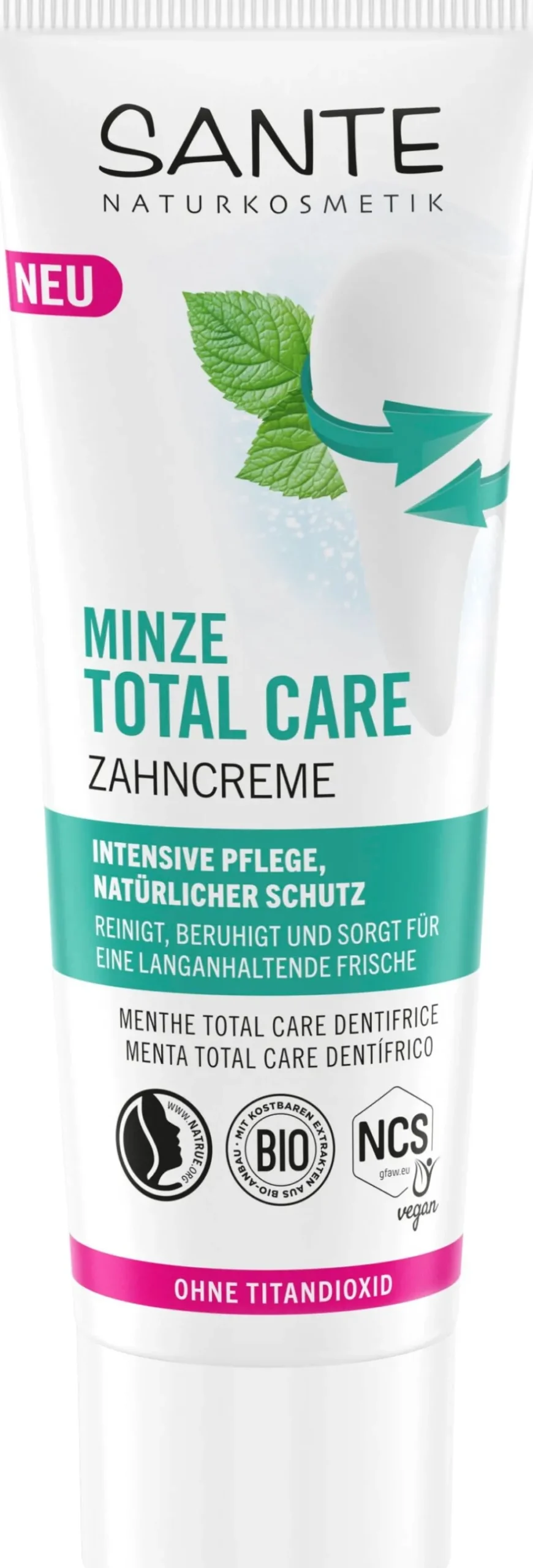 Sante Family tandpasta mint met fluor (75 ml)