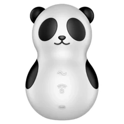 Satisfyer Pocket Panda Zwart Wit (1 stuk)