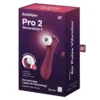 Satisfyer Pro 2 Generation 3 App Controlled – Wijnrood (1 stuk)