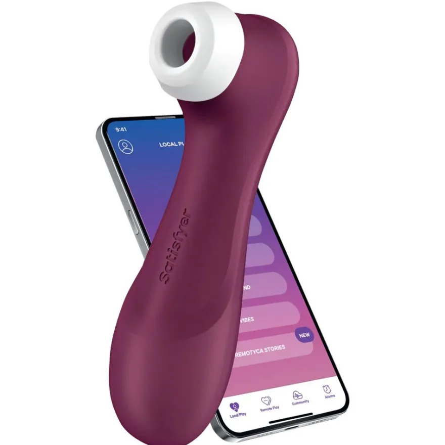 Satisfyer Pro 2 Generation 3 App Controlled – Wijnrood (1 stuk)