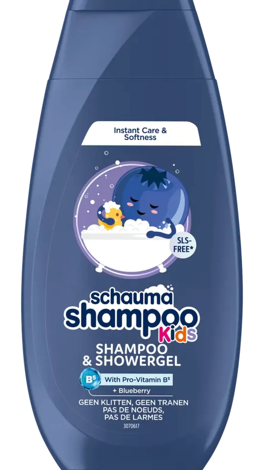 Schauma Shampoo & Douche Kids Blueberry (250 ml)