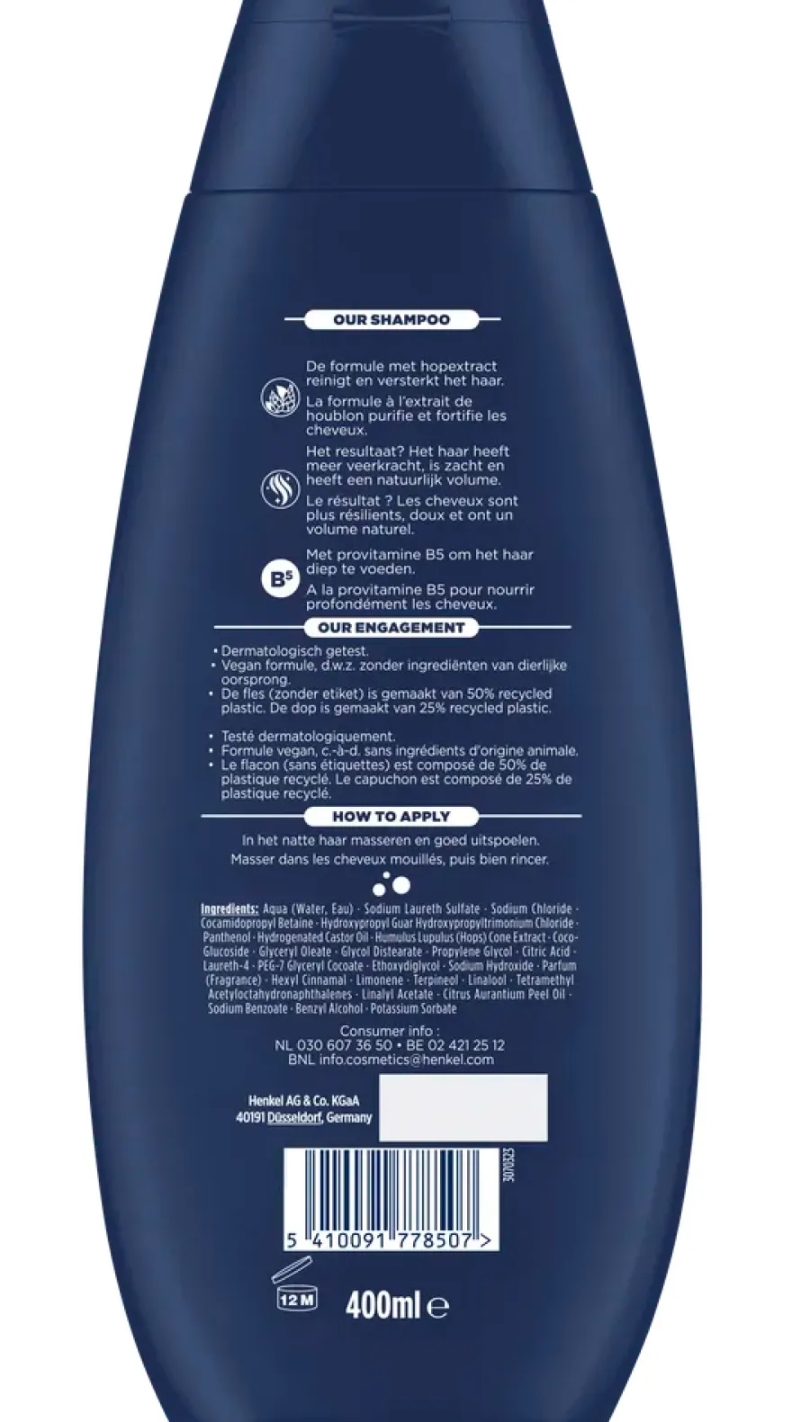 Schauma Shampoo For Men voor Elke Dag (400 ml)