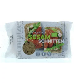 Schnitzer Sesambrood Glutenvrij Bio (250 gr)