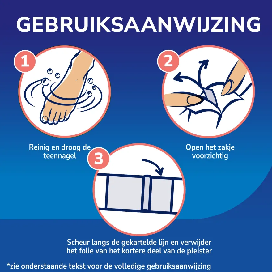Scholl Ingegroeide Teennagel pijnverlichtende strips (10 stuks)
