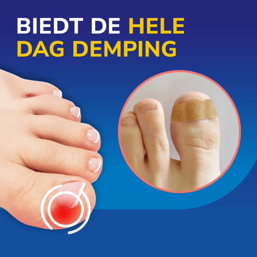 Scholl Ingegroeide Teennagel pijnverlichtende strips (10 stuks)