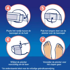 Scholl Ingegroeide Teennagel pijnverlichtende strips (10 stuks)