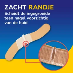 Scholl Ingegroeide Teennagel pijnverlichtende strips (10 stuks)