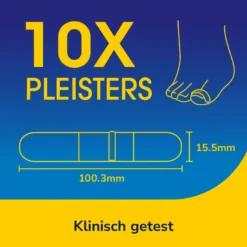 Scholl Ingegroeide Teennagel pijnverlichtende strips (10 stuks)