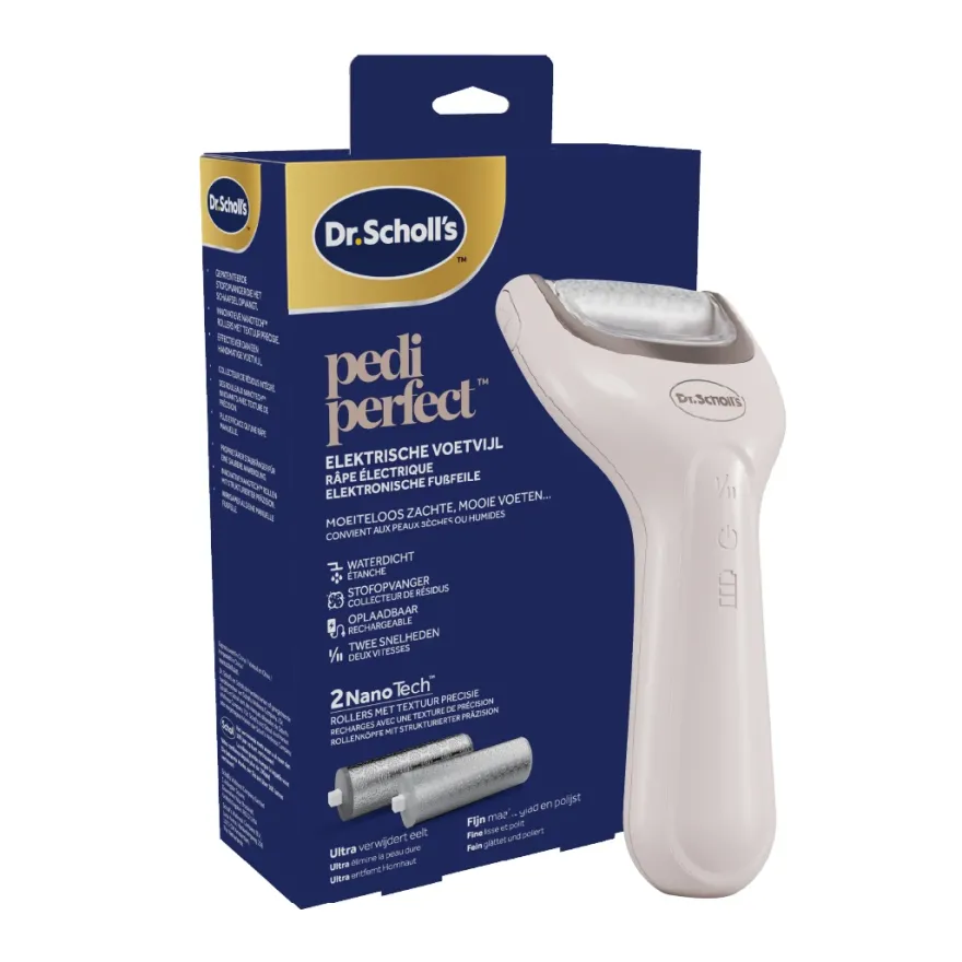 Scholl Pedi Perfect Elektrische Voetvijl met Nano Technologie (1 stuk)