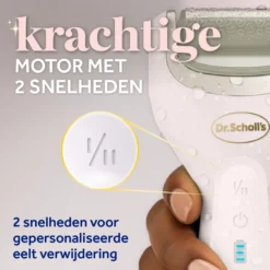 Scholl Pedi Perfect Elektrische Voetvijl met Nano Technologie (1 stuk)