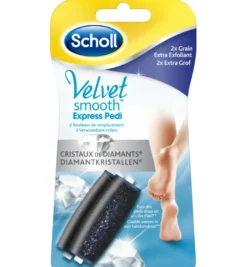 Scholl Velvet smooth refillgrof diamond (2 stuks)