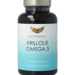 Sea Vitamins Krill Olie Omega 3 (90 vega capsules)