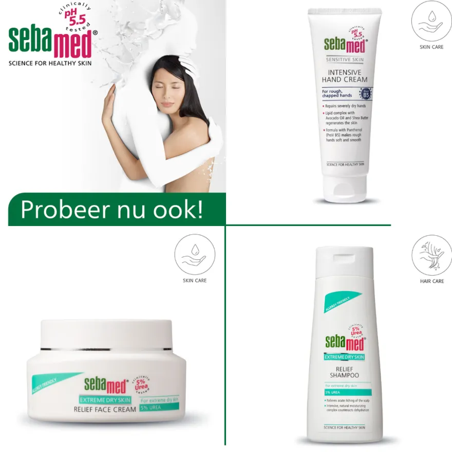 Sebamed Extreme dry urea repair lotion 10% (200 ml)