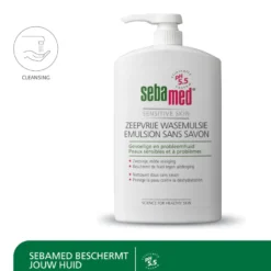 Sebamed Zeepvrij wasemulsie pomp (1000 ml)