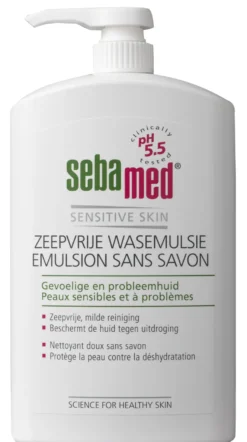 Sebamed Zeepvrij wasemulsie pomp (1000 ml)