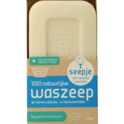 Seepje Waszeep & Vlekverwijderaar Bergamot & Limoengras (120 gr)