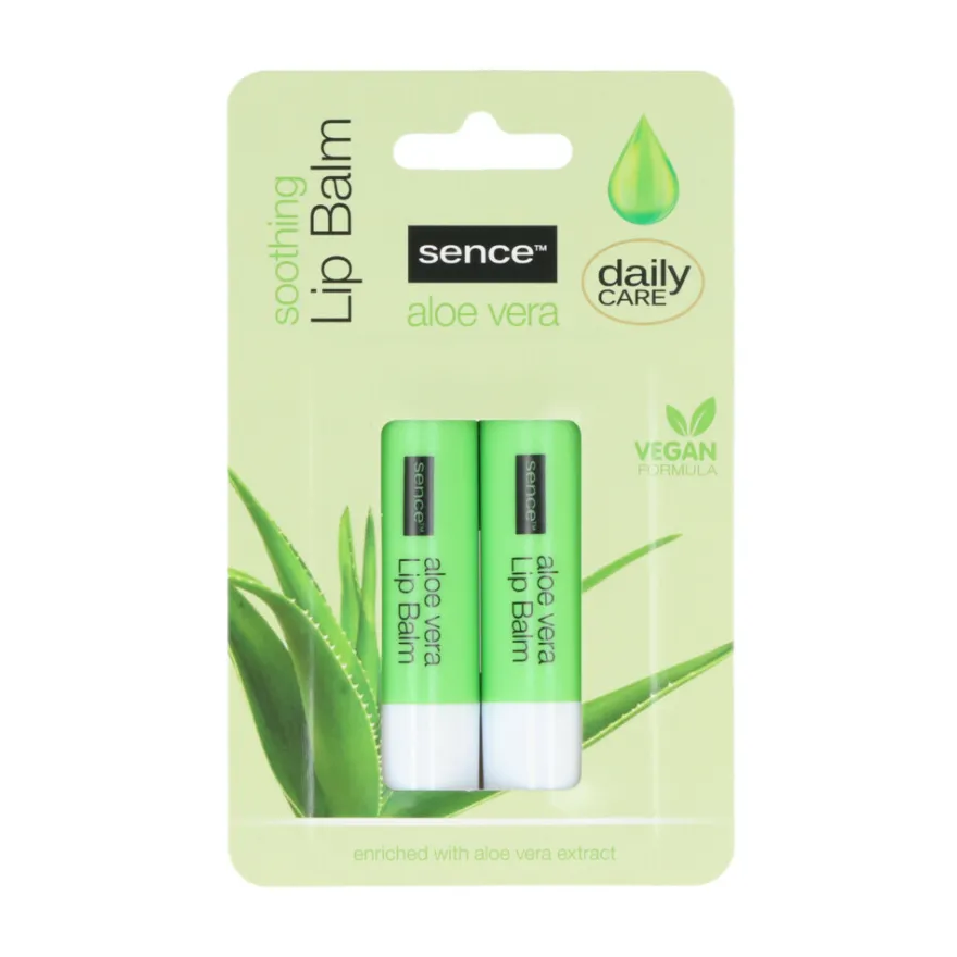 Sence Aloe Vera Lipbalsem Duo (2 stuks)