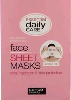 Sence Beauty Gezichtsmasker Sheet Moisturizing (1 stuk)
