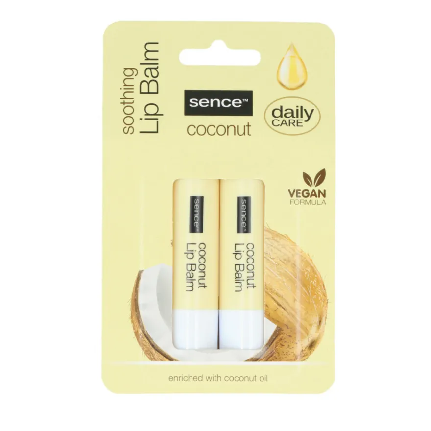 Sence Coconut Lipbalsem Duo (2 stuks)
