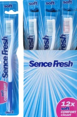 Sence Tandenborstels Soft Comfort Clean (12 stuks)