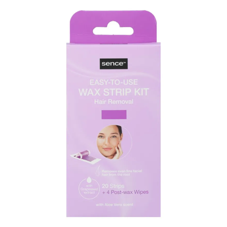 Sence Wax Strips + Post Wax Wipes (20 stuks)