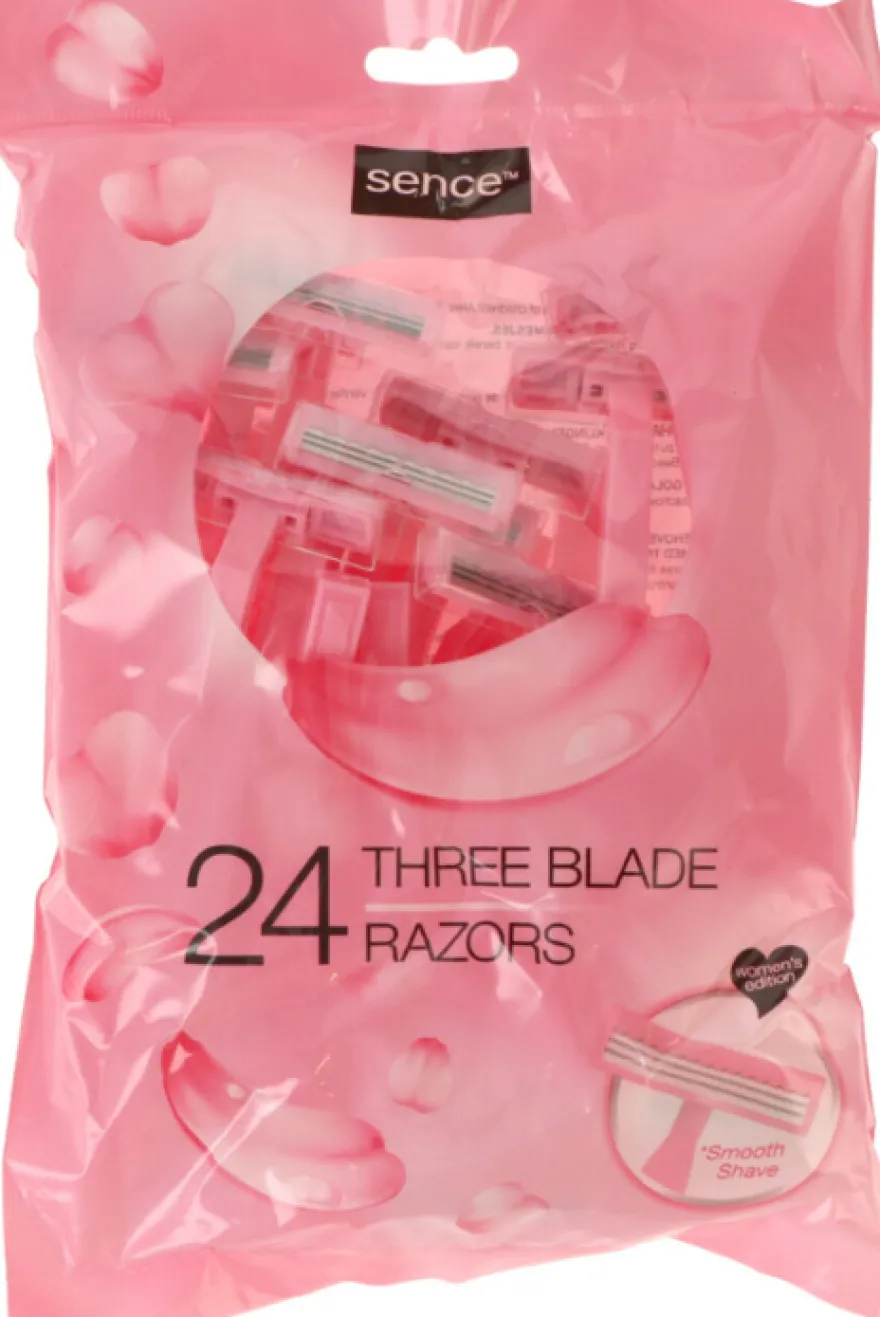 Sence Wegwerpmesjes Three Blades Vrouwen (24 stuks)