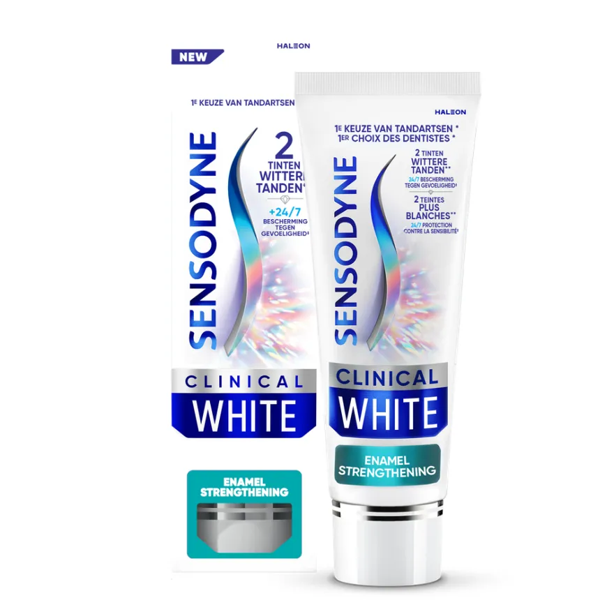 Sensodyne Clinical White Enamel Strengthening Tandpasta (75 ml)