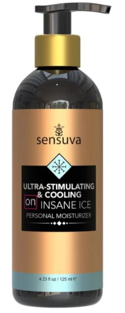 Sensuva Ultra-stimulating & Cooling Insane Ice Personal Moisturizer (125 ml)