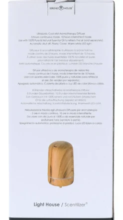 Serene House Serene Ultrasonic Diffuser Light Wood (1 stuk)