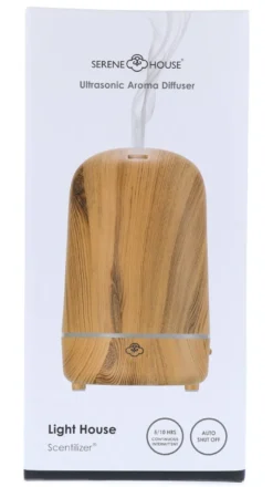Serene House Serene Ultrasonic Diffuser Light Wood (1 stuk)