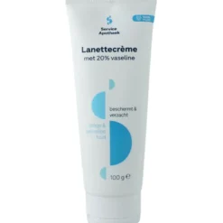 Service Apotheek Lanettecreme 20% Vaseline Tube (100 gr)