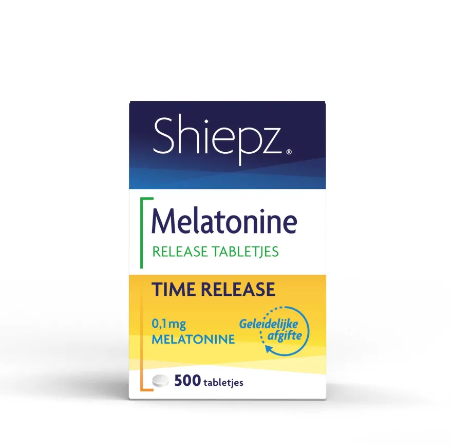Shiepz Melatonine Time Release (500 tabletten)