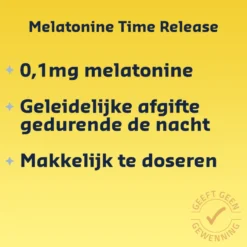 Shiepz Melatonine Time Release (500 tabletten)