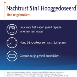 Shiepz Nachtrust 5-in-1 Hooggedoseerd (30 tabletten)