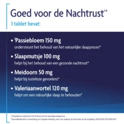 Shiepz Nachtrust 8 uur (30 tabletten)