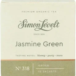 Simon Leveltgroene Thee Jasmijn Bio (10 zakjes)