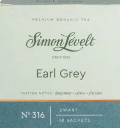 Simon Levelt Zwarte-Thee Earl Grey (10 zakjes)