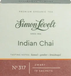 Simon Levelt Zwarte-Thee Indian Chai (10 zakjes)